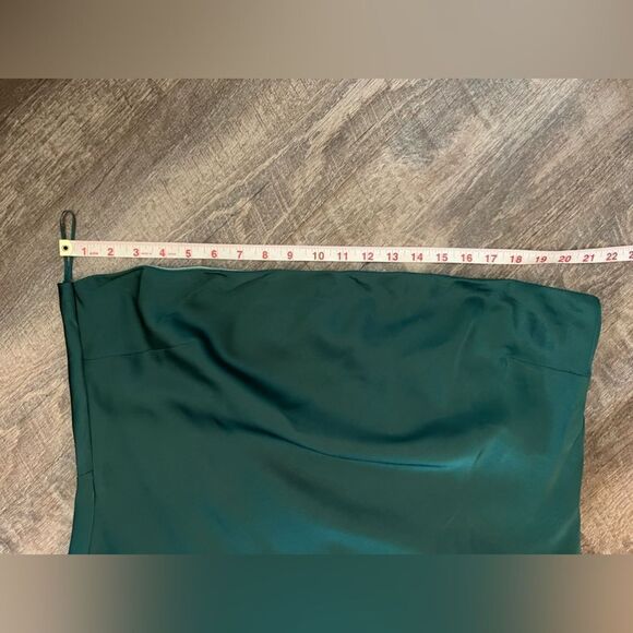 Sugarlips Plus Open Back Satin Maxi Dress- Size 2X - Picture 4 of 8